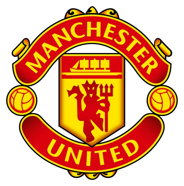 Manchester United crest sticker